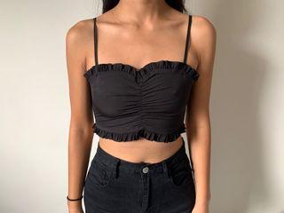 Black Urban Outfitters crop top