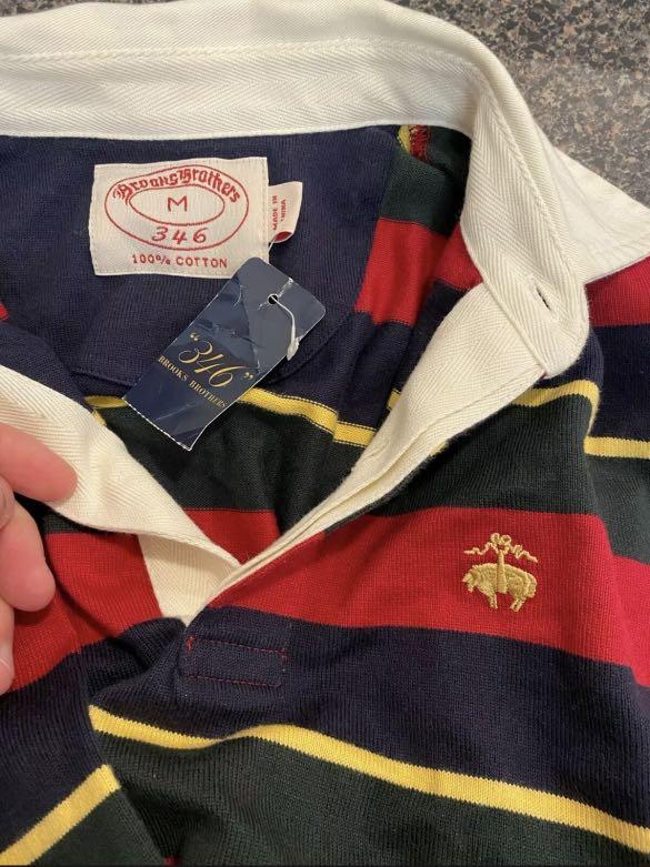 Brooks Brothers Rugby Shirt, Men's 