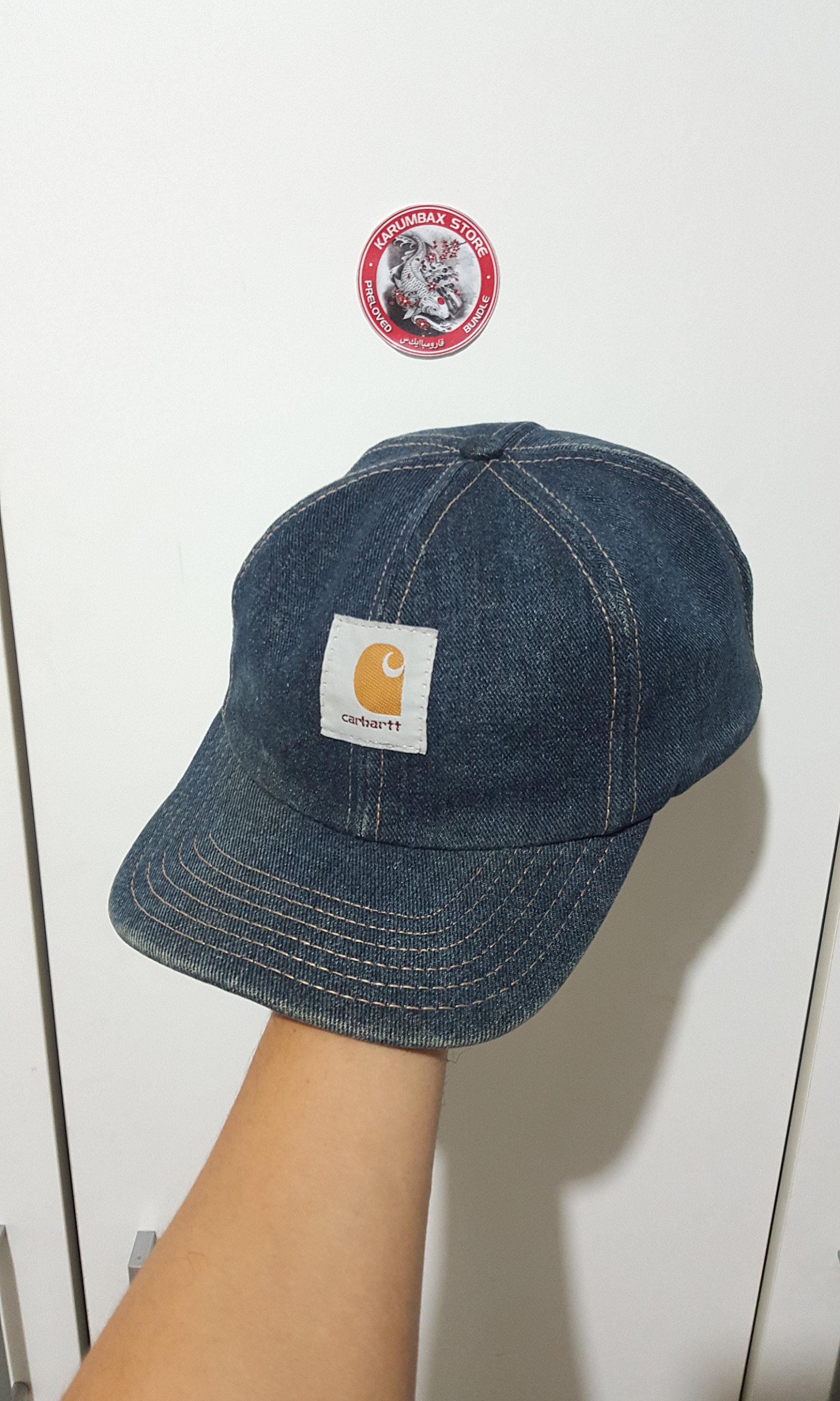 Carhartt USA Denim Cap VTG, Men's 