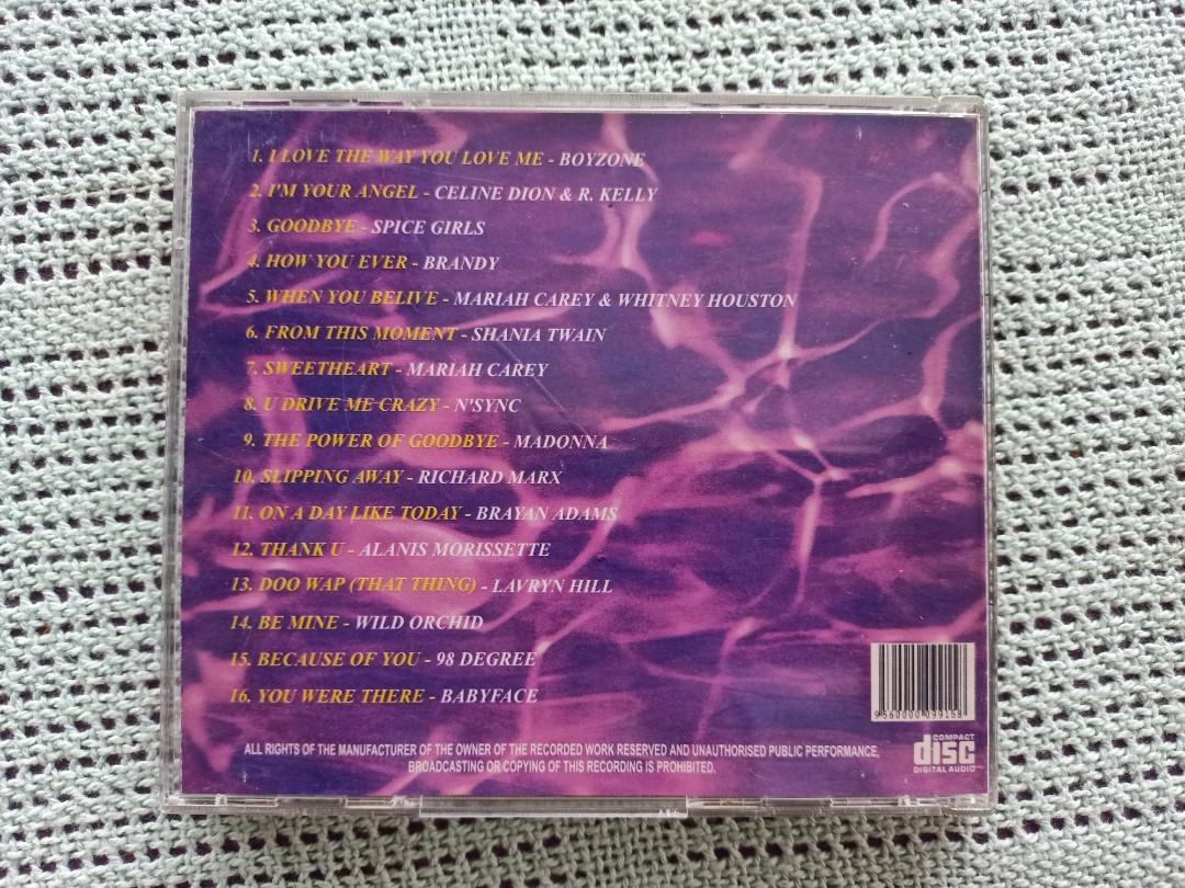 CD Everlasting Love Songs Vol.2, Hobbies & Toys, Music & Media, CDs ...