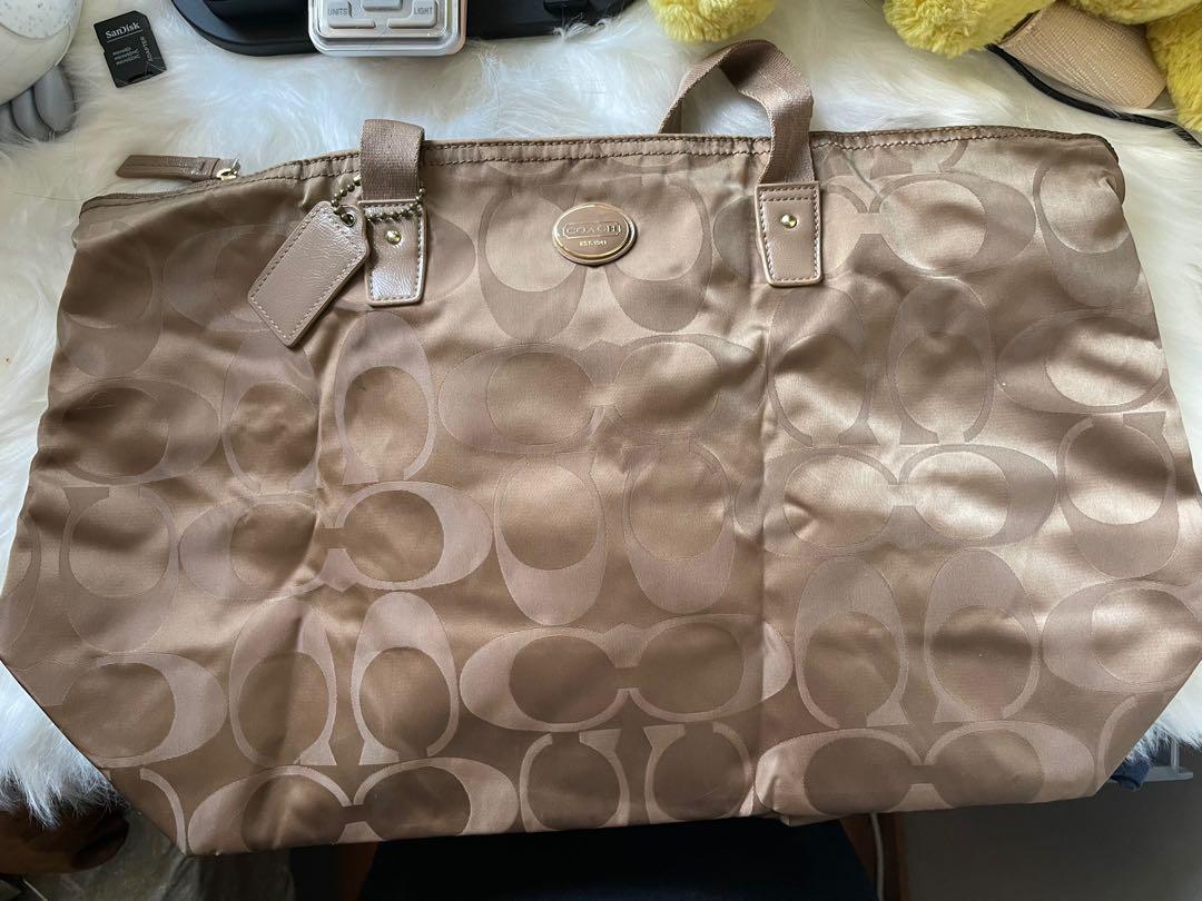 Coach foldable tote bag clearance