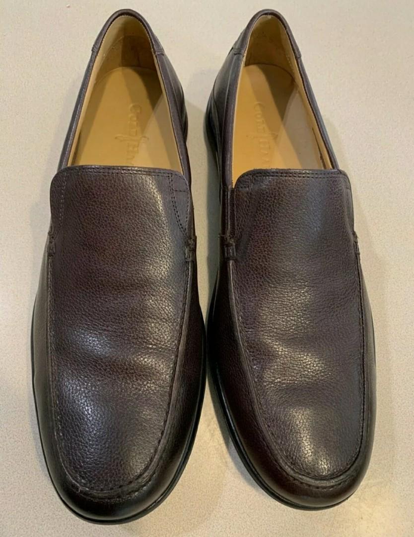 New COLE HAAN Men s Dalton 2.Gore Dark Brown Leather Loafers Size 11M