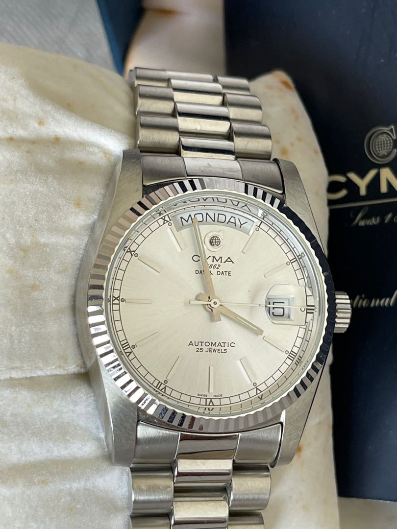 Cyma day shop date automatic