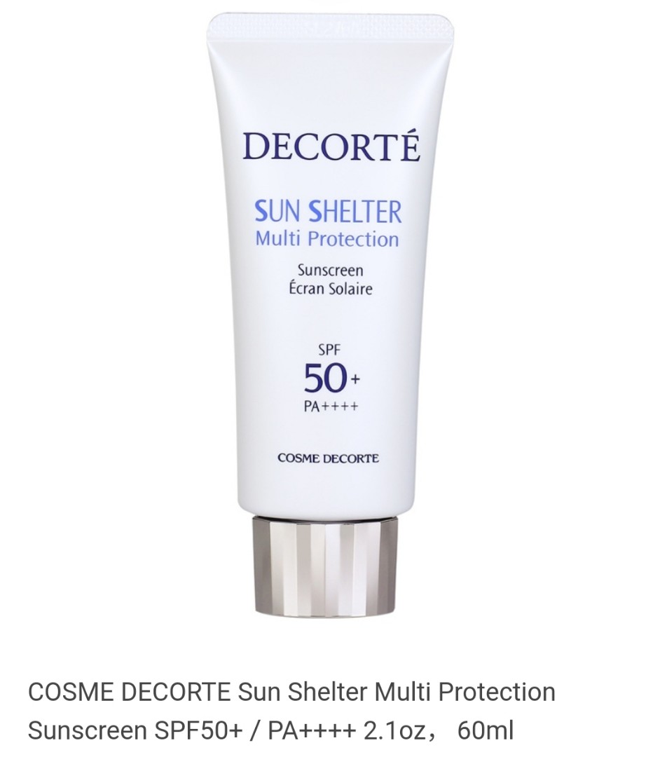 Decorte sun shelter 60ml, Beauty & Personal Care, Face, Face Care on