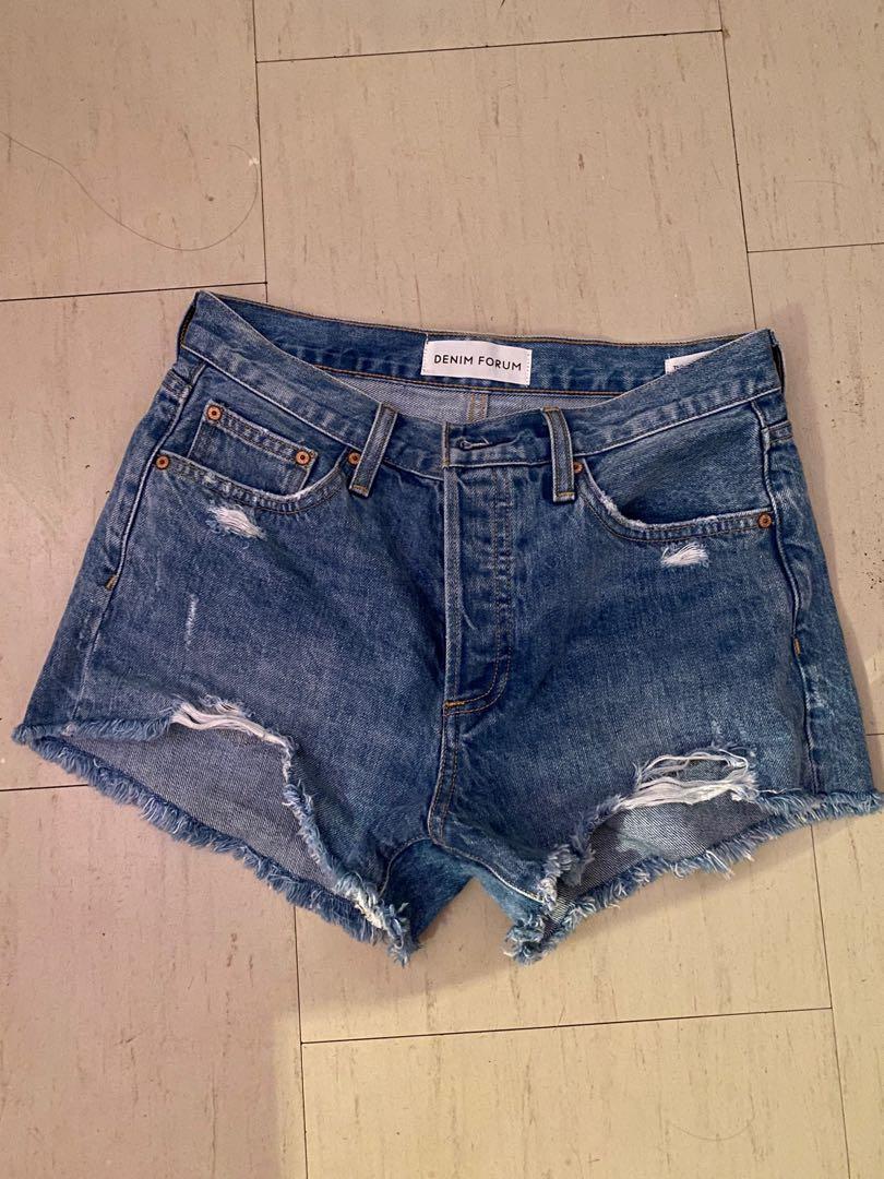 Yesstyle Heart Garter Denim Shorts, Women's Fashion, Bottoms, Shorts on  Carousell