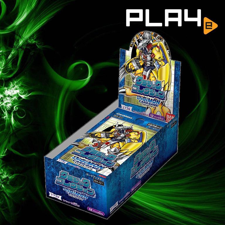 Digimon Card Game EX-01 Classic Collection Booster Pack/ Box (JAP)  (7061896) Brand New, Hobbies & Toys, Toys & Games on Carousell