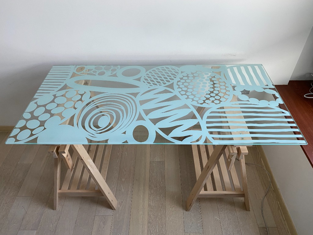 Glasholm 2024 desk ikea