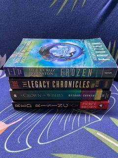 Frozen, Legacy Chronicles, Crown of wishes, Red rising - NBS SALE bnew