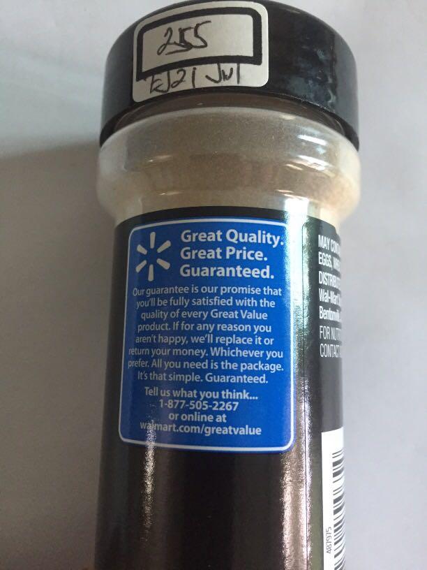 Garlic Powder great value from US (Category: Spice & Seasoning) located in Pasay City. Submitted by redgiftshop (Listing ID 1103962374, Image 3). Description: 96g directly bought in US ( stocks 7pieces ) US components product code: EJ21 .