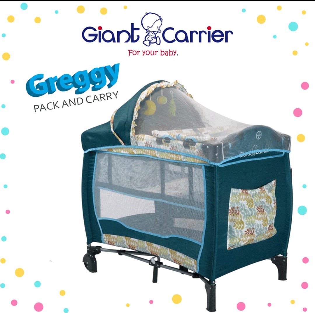Giant carrier cheap crib size