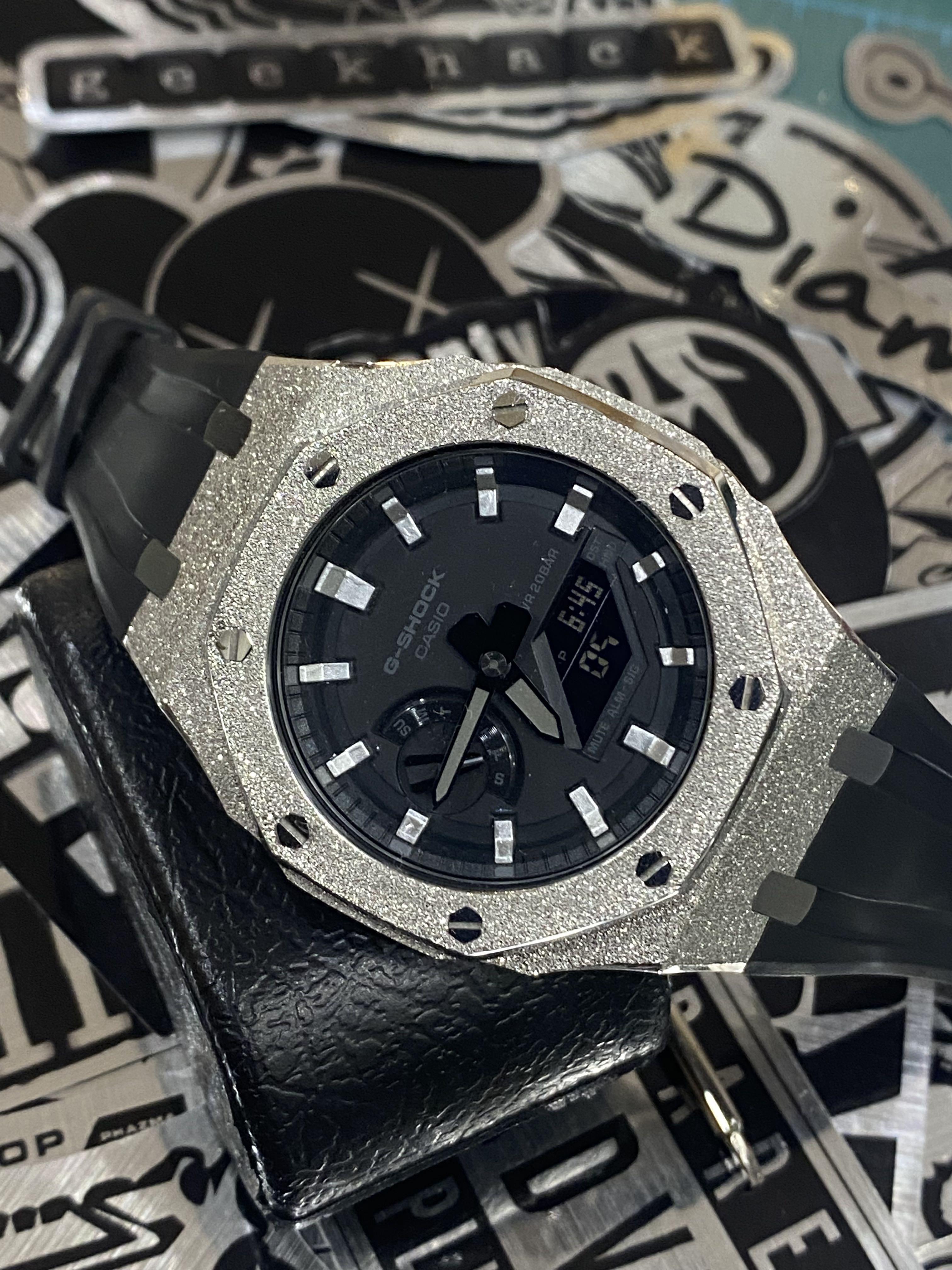 Casio g sales shock chrome