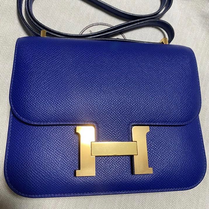 AN UPDATE ON MY HERMES BLUE ELECTRIQUE CONSTANCE 18 