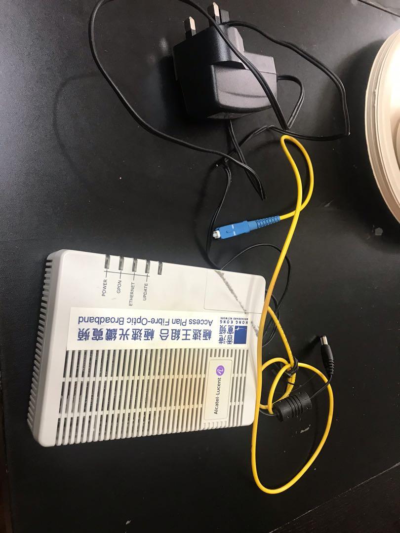 HKBN fiber optic router FREE, 電腦＆科技, 電腦周邊及配件, Wifi及上網相關產品 Carousell