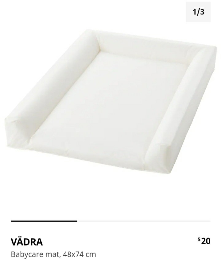 ikea changing mat cover