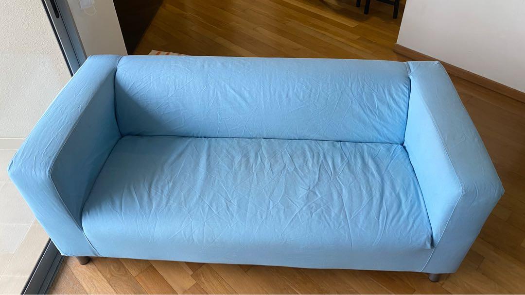 [Donation] IKEA KLIPPAN 2Seater Sofa, Furniture & Home Living