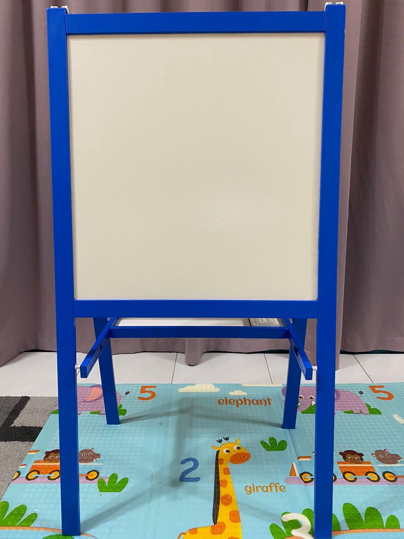Ikea Mala Whiteboard Blackboard Blue, Furniture & Home Living