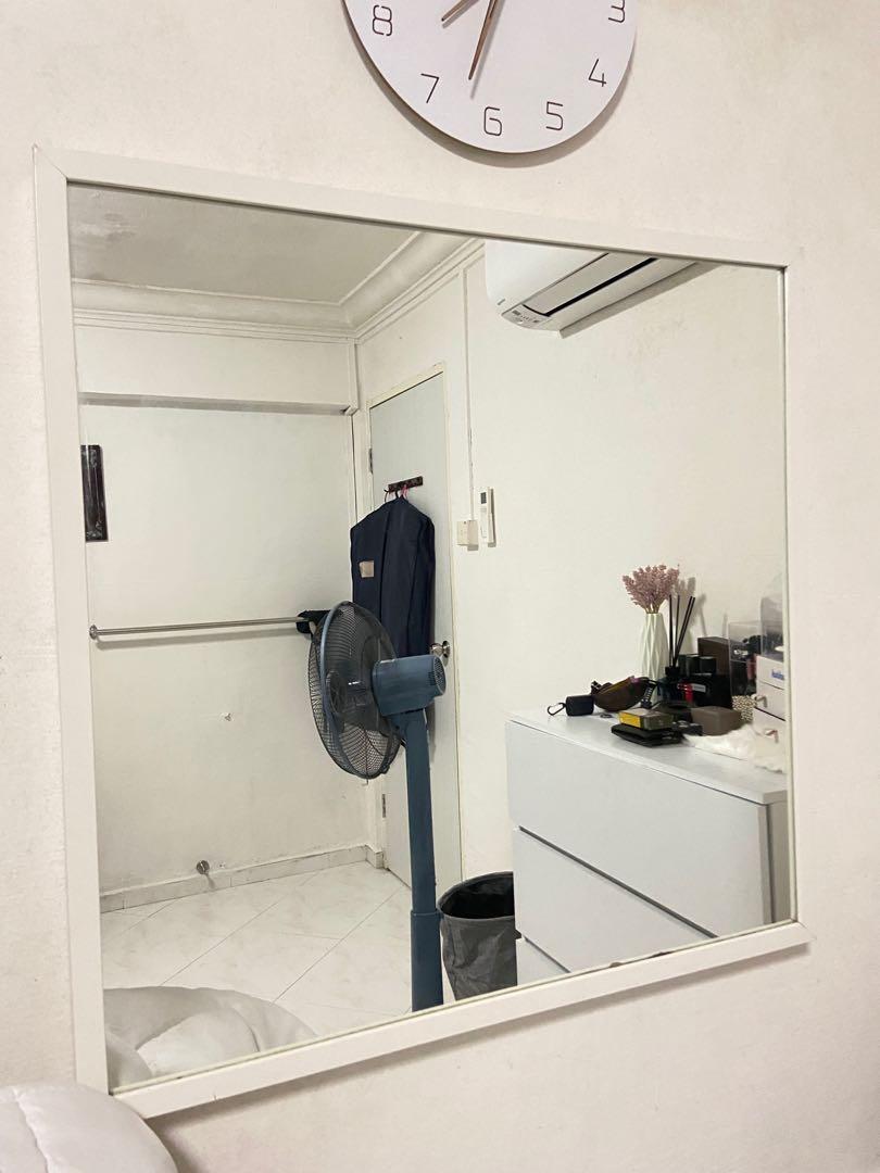 IKEA Square Wall Mirror, Furniture & Home Living, Home Decor, Mirrors