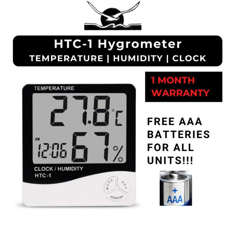 HTC-01 Temperature and Humidity Meter - Metravi Instruments