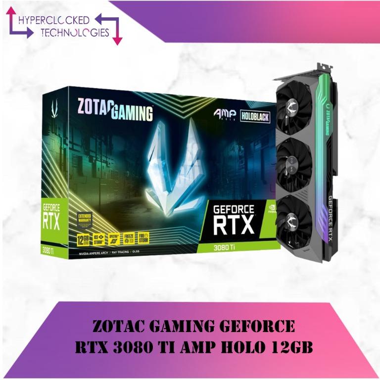 INSTOCK] ZOTAC GAMING GEFORCE RTX 3080 Ti AMP HOLO 12GB, Computers