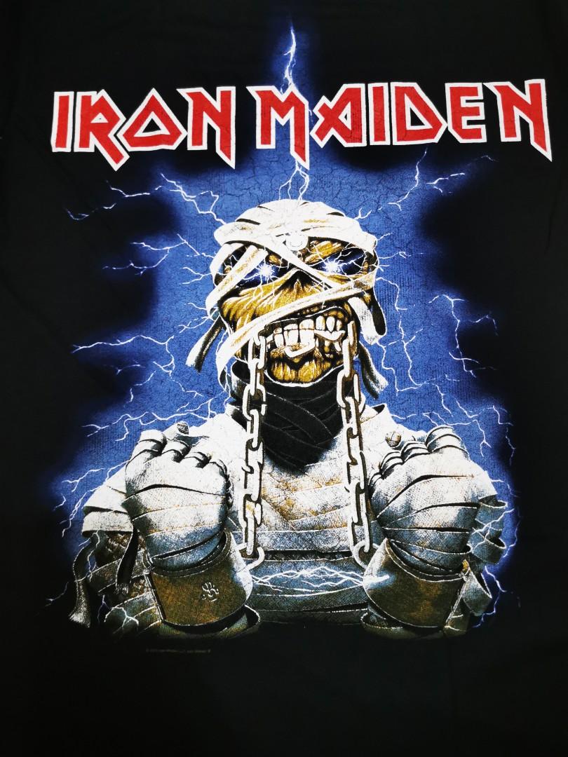 Iron Maiden World Slavery Tour, Men's Fashion, Tops & Sets, Tshirts ...