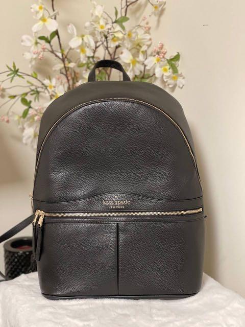 Kate Spade Karina Large Backpack in Black, Luxury, Bags & Wallets on  Carousell