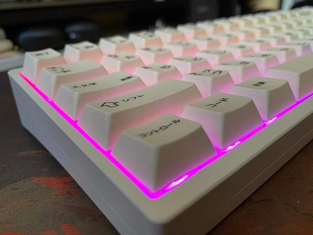 KBD67 Lite with E-White Alu Case, Computers & Tech, Parts 
