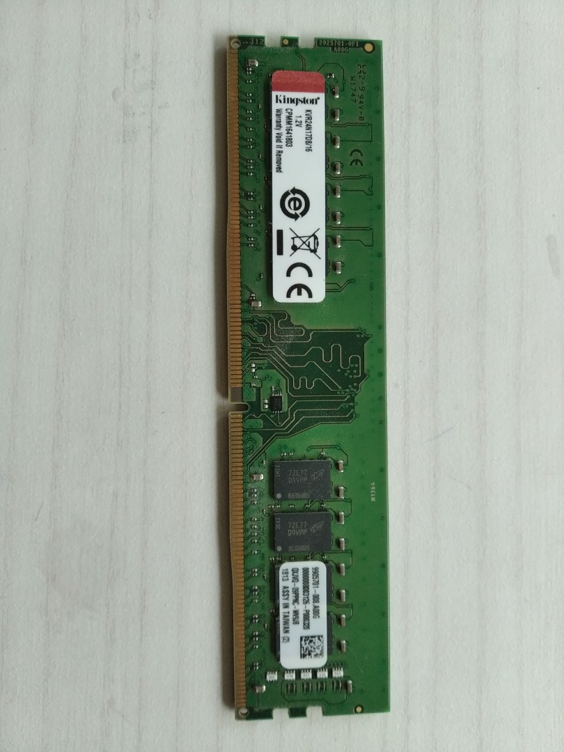Kingston DDR4 16GB 2400MHz RAM Computers Tech Parts Accessories kingston-ddr4-16gb-2400mhz-ram-computers-tech-parts-accessories