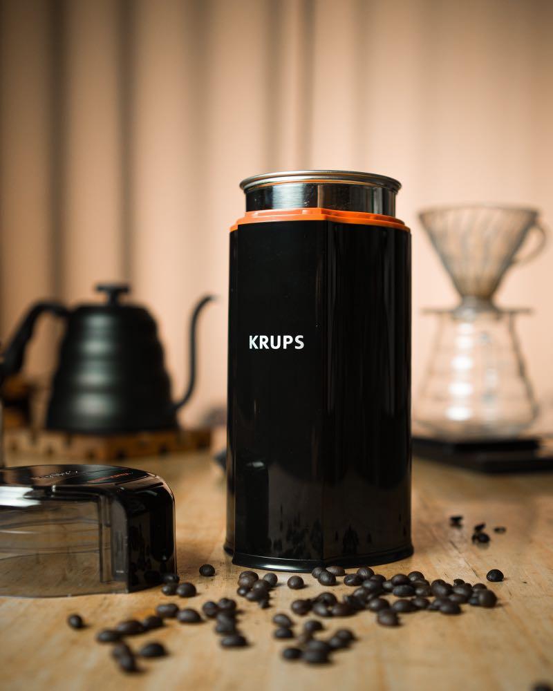 KRUPS Silent Vortex Electric Grinder for Coffee, Spices, and Dry Herbs