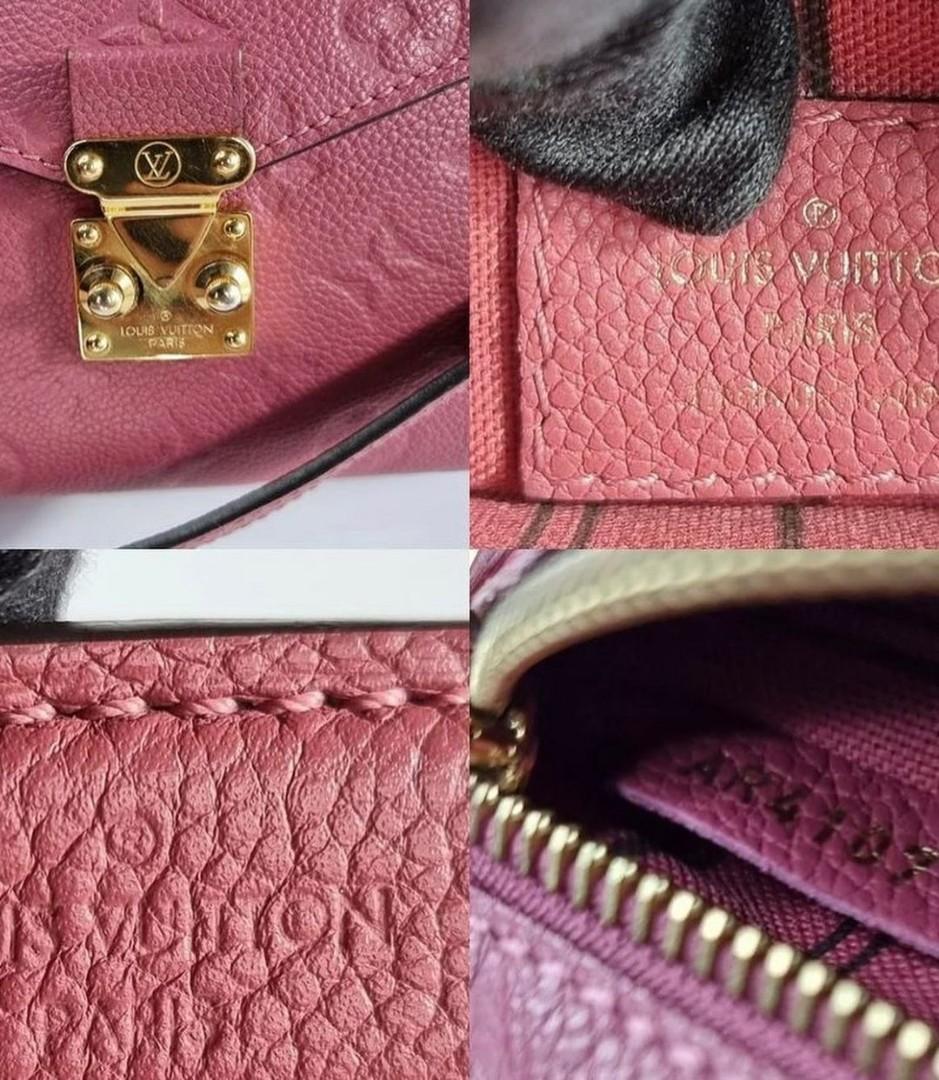 L Pochette Metis Empreinte Rose Bruyere (RARE COLOR), Luxury, Bags &  Wallets on Carousell