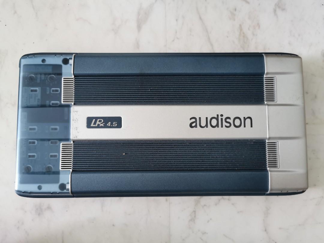 美品　audison LRx 4.5 カーアンプ　オーディソン Audison Amplifier Amp Lrx4.5 520W 4 Channel with Crossover