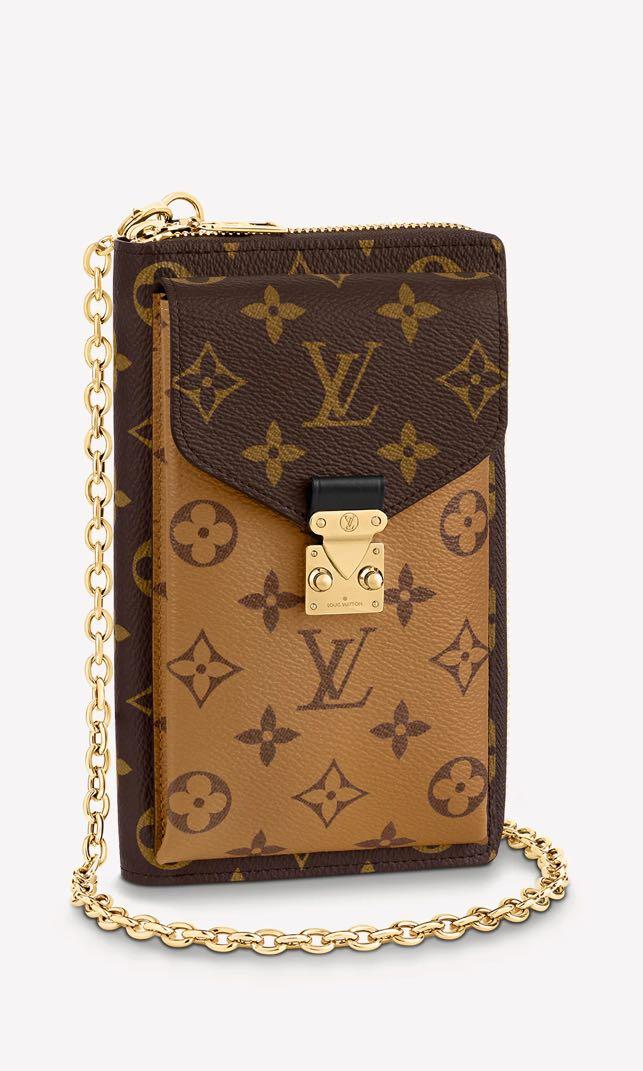 LV PHONE WALLET ORGANIZER, Luxury, Bags & Wallets on Carousell