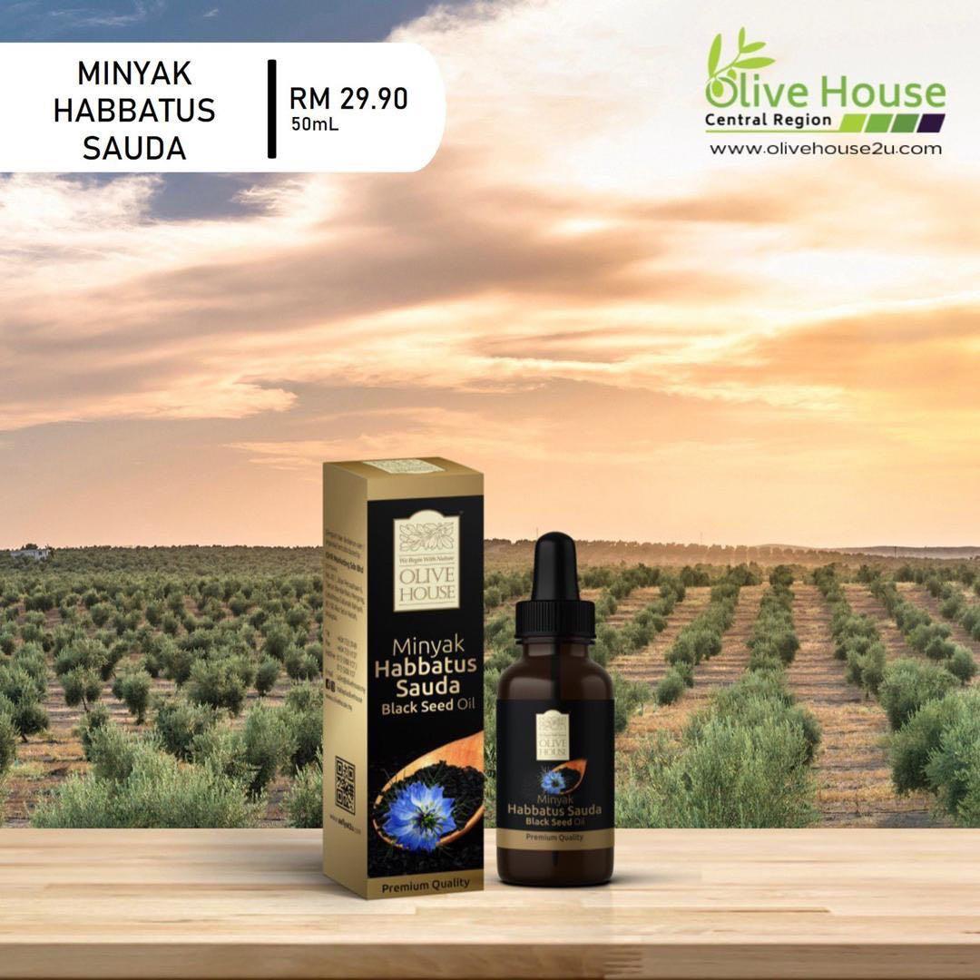 Olive minyak house habbatussauda 12 Minyak