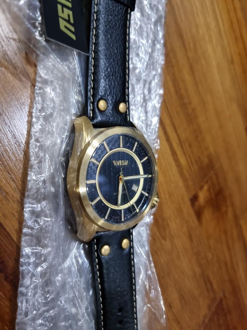 NEW EVISU SHIRO DIVERS GENT S SWISS MADE CL 888 AUTOMATIC WATCH MOVEMENT