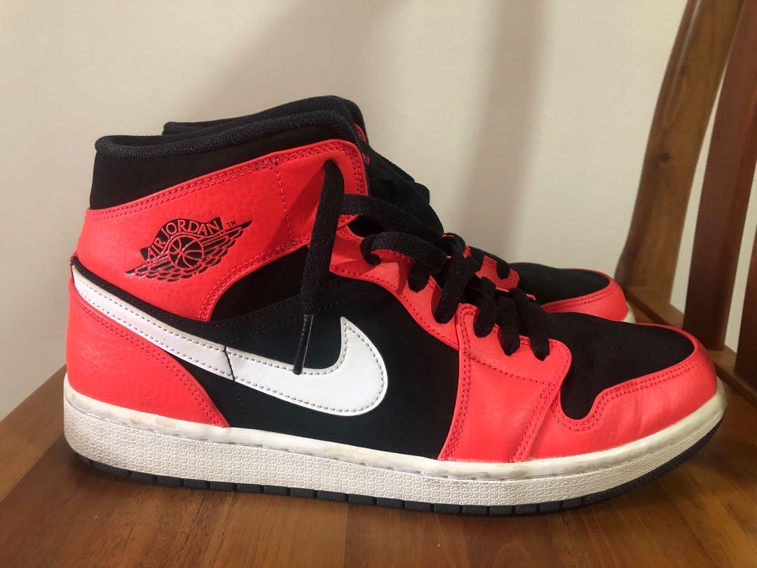 Nike air jordan sale 1 mid infrared