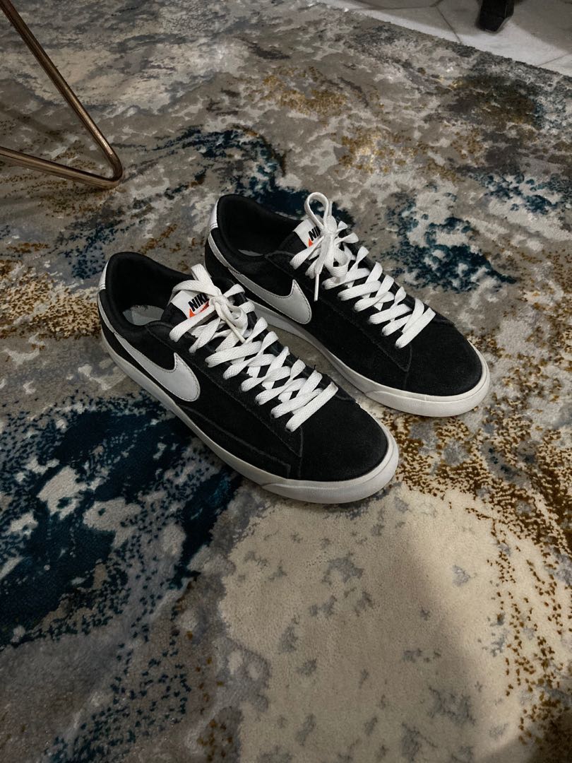Blazer low suede online