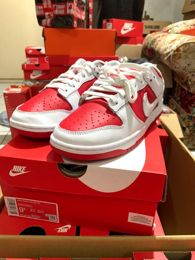 dunks championship red