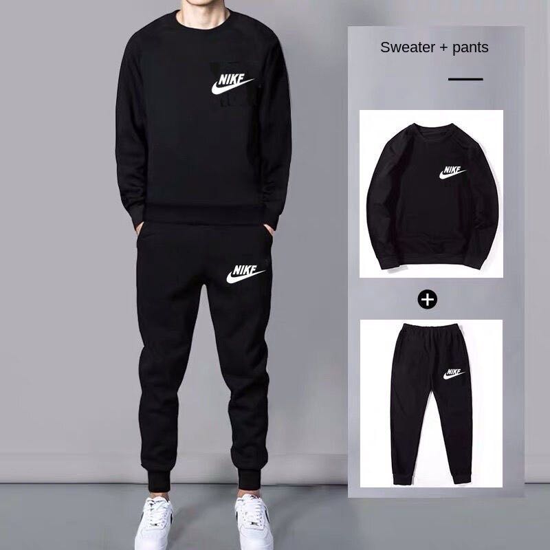 NIKE SET PULLOVER PANTS AND LONG SLEEVE HOODIE