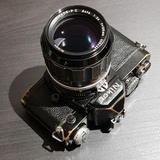 Nikon FM + Nikkor 105mm f2.5