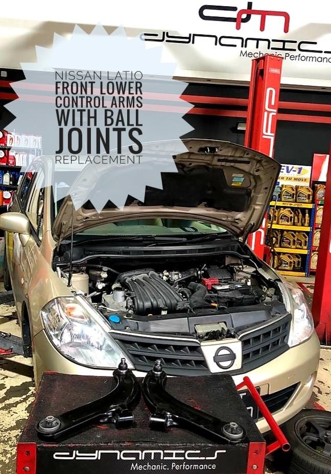 Nissan QashQai J11/XTrail/Sylphy/Latio Lower Control Arms with Ball Joints replacement, Car