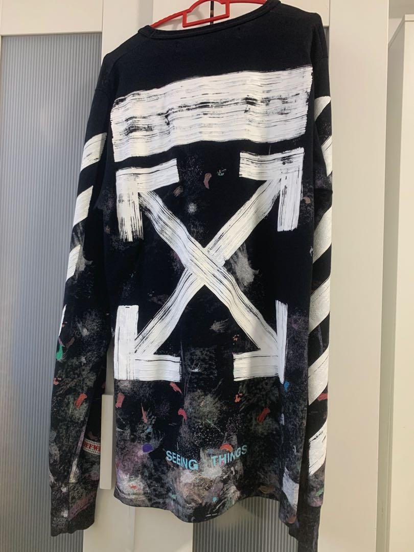 Off white galaxy long sleeve deals