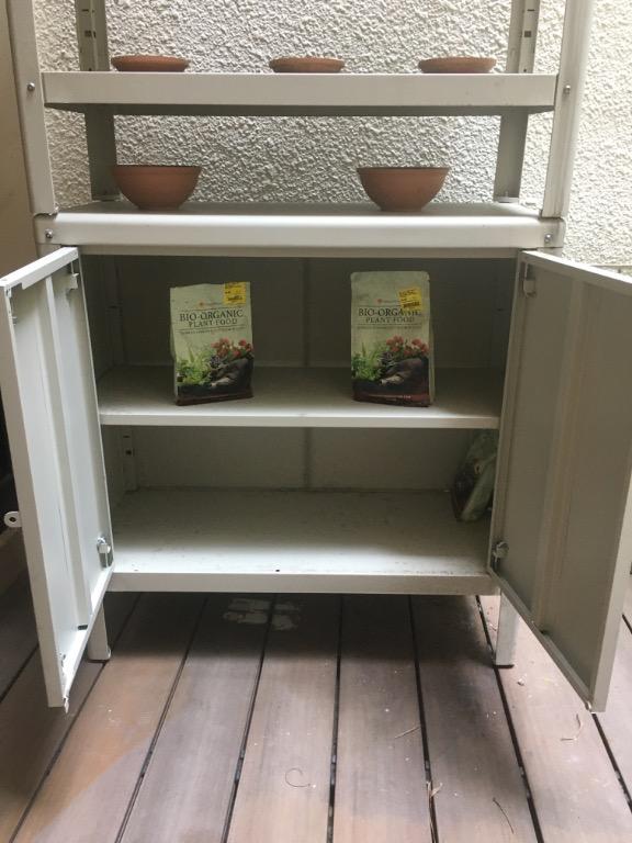 Outdoor metal storage IKEA, Furniture & Home Living, Outdoor