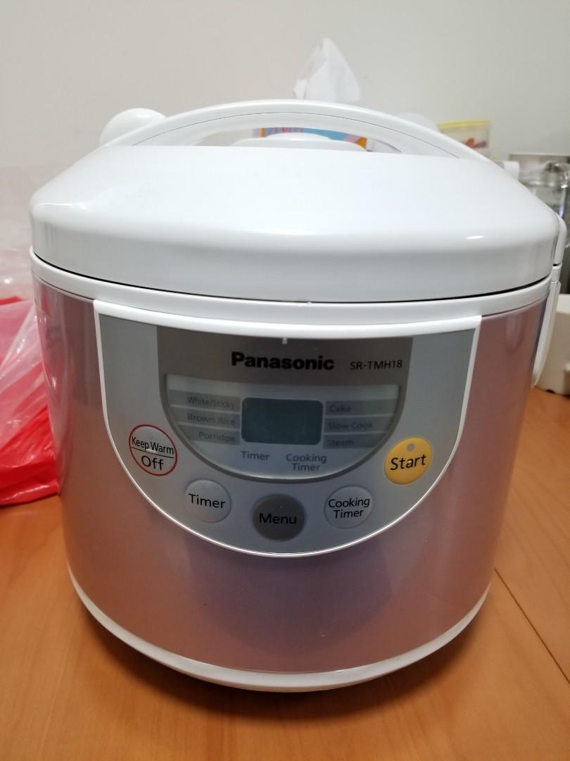 Panasonic樂聲 SR-TMH18 蛋糕西施 1.8公升電飯煲, 家庭電器, 廚房電器, 鍋具 - Carousell