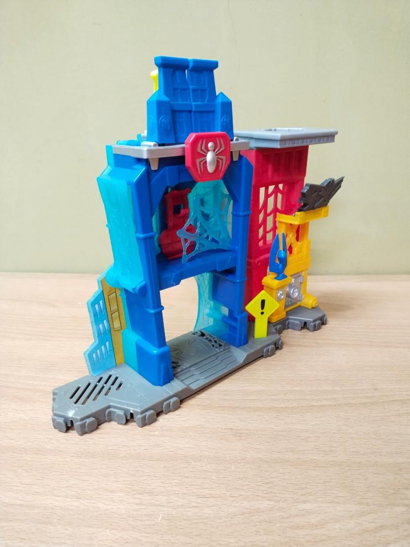 Playskool Spiderman and Ironman Playset, Hobbies & Toys, Toys & Games