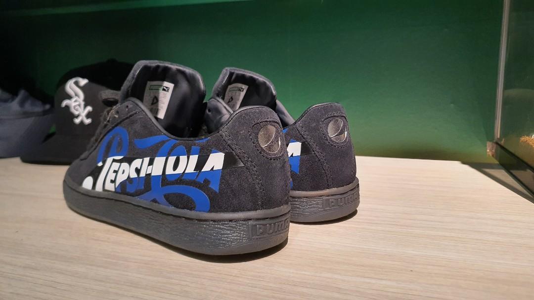 Puma suede X pepsi cola