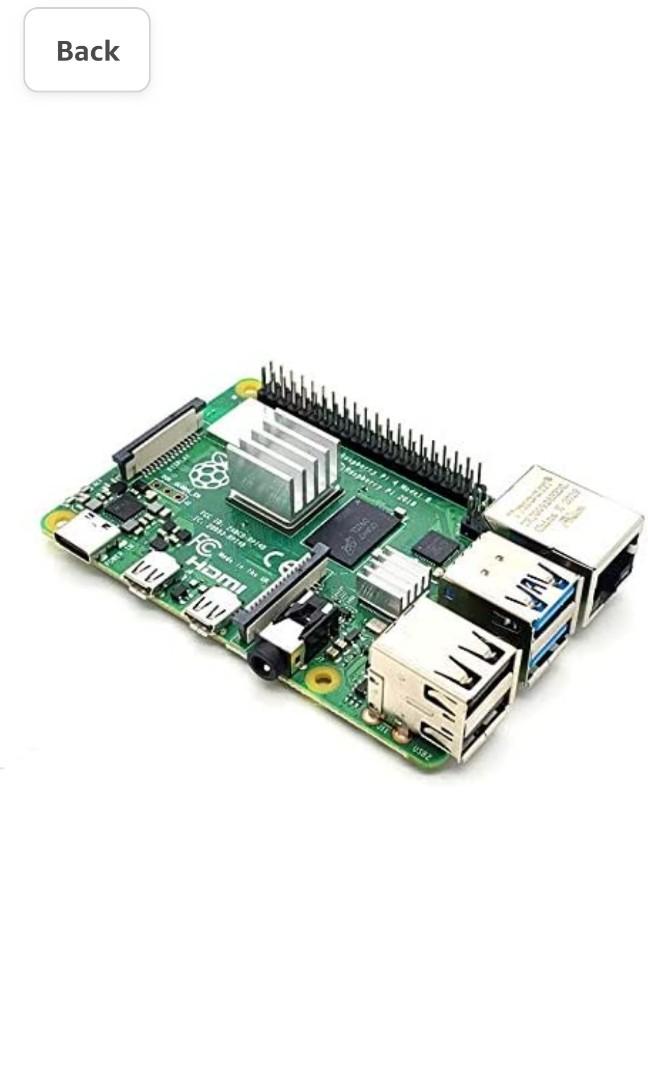 Raspberry pi 4 model B 4gb with casing, Computers & Tech, Parts ...