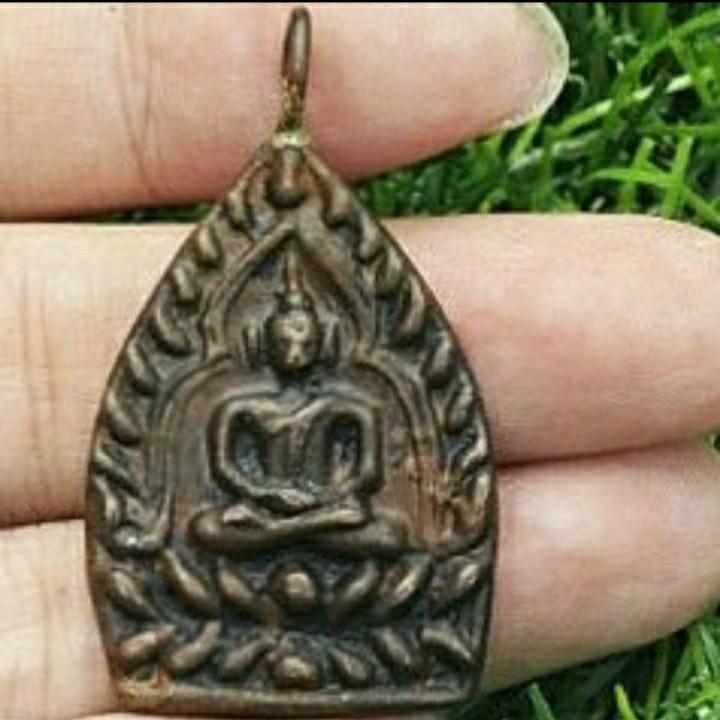 EYE PHRA LP PHINA RARE OLD THAI BUDDHA AMULET PENDANT MAGIC ANCIENT IDOL#11 