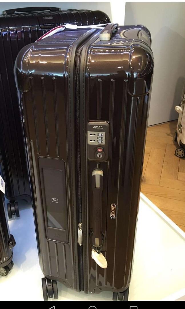 Rimowa salsa deluxe luggage with etag, Luxury, Bags & Wallets on Carousell
