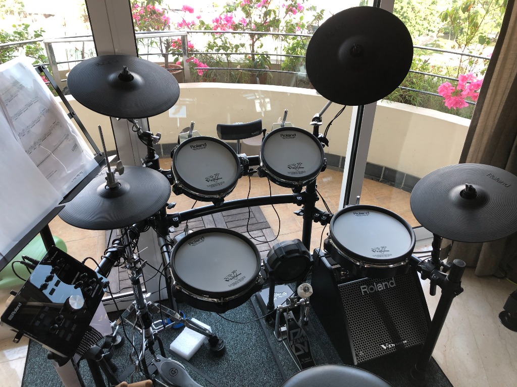 Roland TD25KV VDrums Electronic Drum Kit (TD25KV), Hobbies & Toys