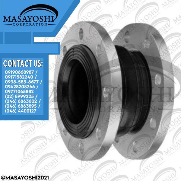 Rubber SS304 Expansion Joint 2.5" X 150 LB RF ASME B16.10 Joints