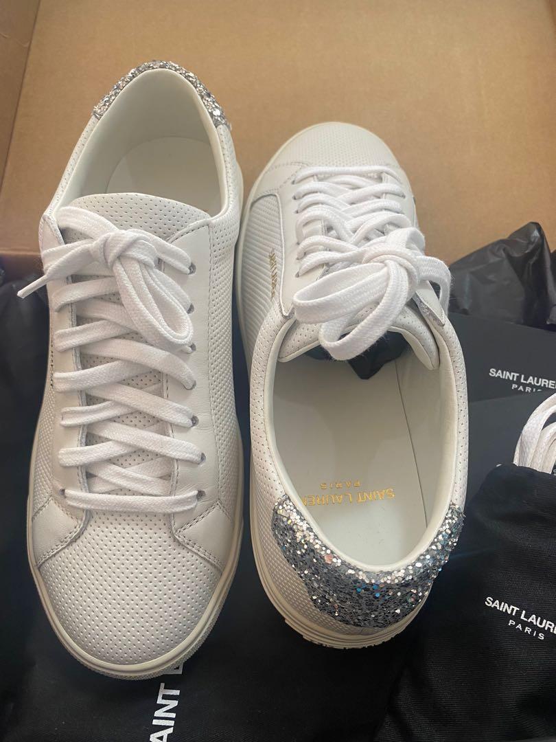 Ysl grey shoes Clearance